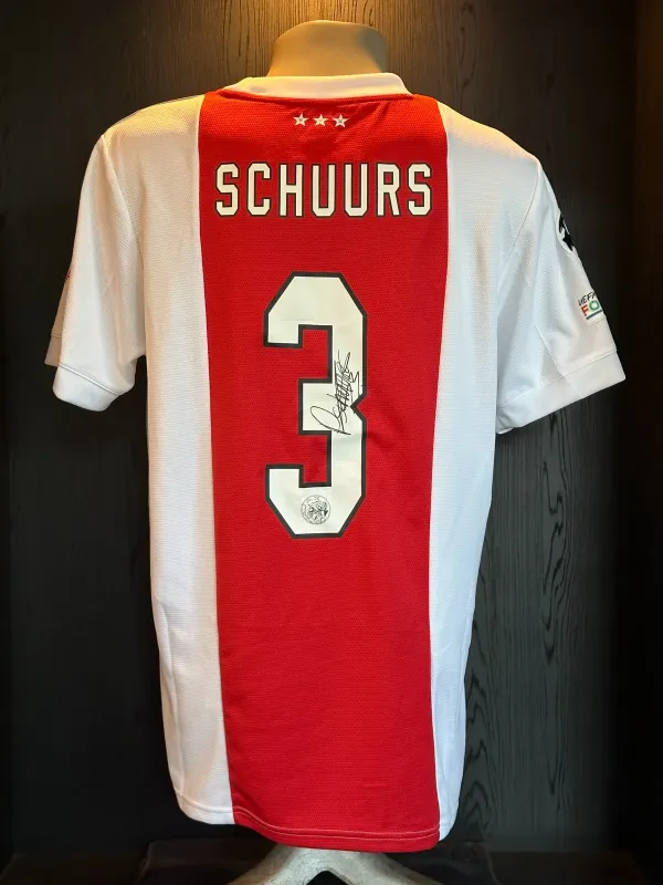 Gesigneerd shirt Ajax Perr Schuurs