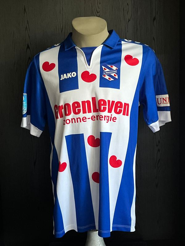Match worn & Signed home shirt SC Heerenveen  Reza Ghoochannejhad