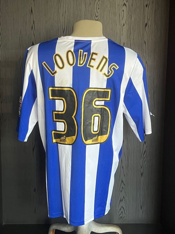 Matchworn Shirt Sheffield Wednesday Glenn Loovens