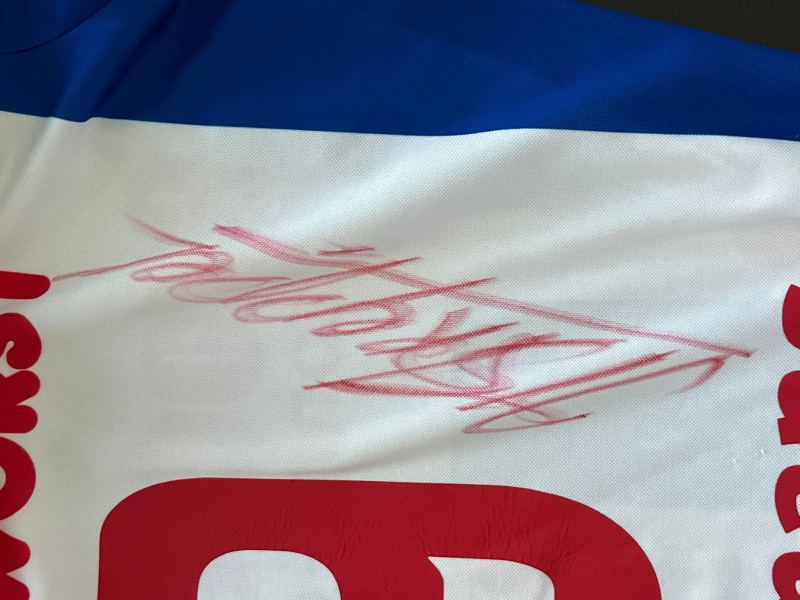 Match worn & Signed home shirt SC Heerenveen  Reza Ghoochannejhad