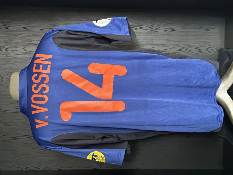 Matchworn Netherlands EURO 2000 shirt Peter van Vossen vs Denmark