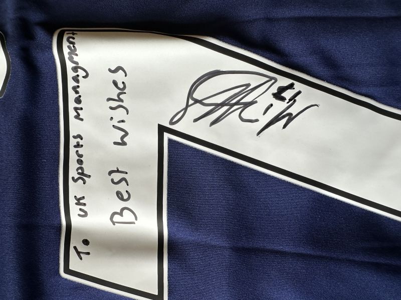 Match Worn Shirt Fulham FC Matthew Briggs