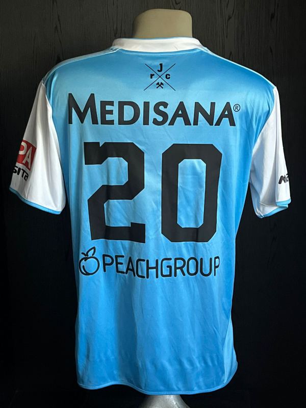 Matchworn en gesigneerd Roda JC shirt Daryl Werker 