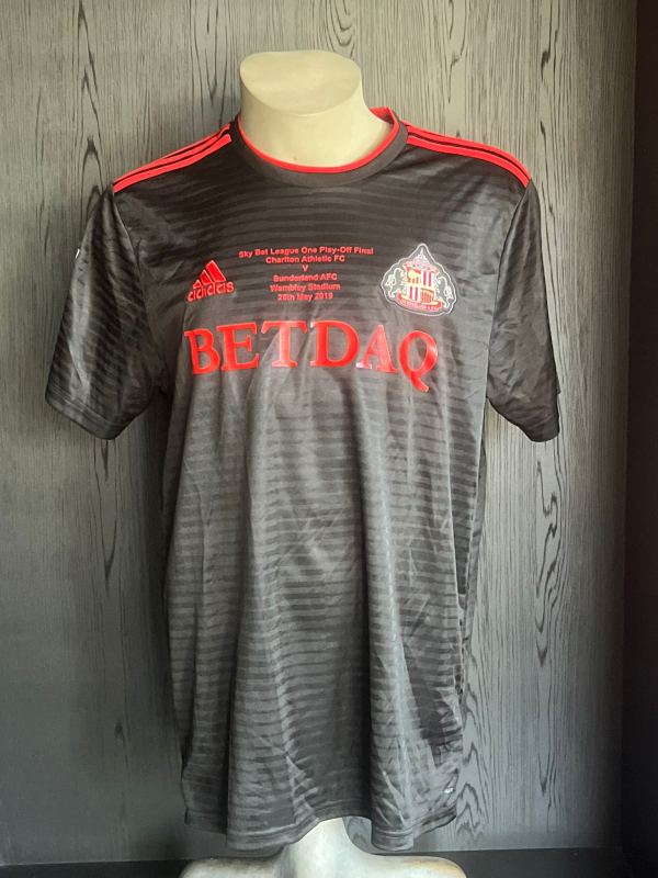 Matchworn Sunderland - Glenn Loovens - Play-Off Final vs Charlton Athletic
