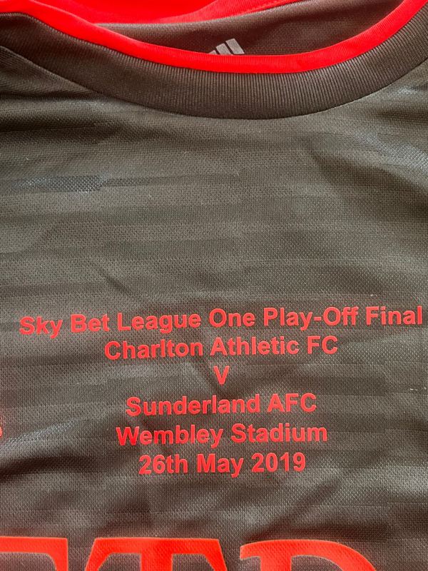 Matchworn Sunderland - Glenn Loovens - Play-Off Final vs Charlton Athletic