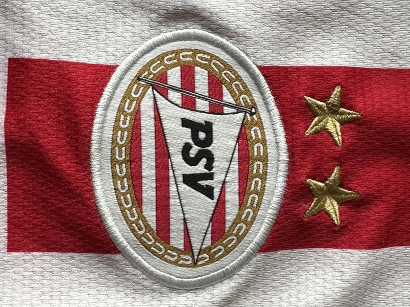Match worn home shirt PSV Dries Mertens + signed by the squad