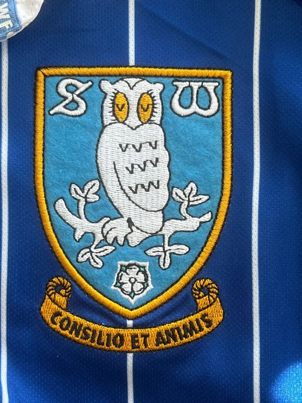  Match Worn Shirt Sheffield Wednesday Glenn Loovens