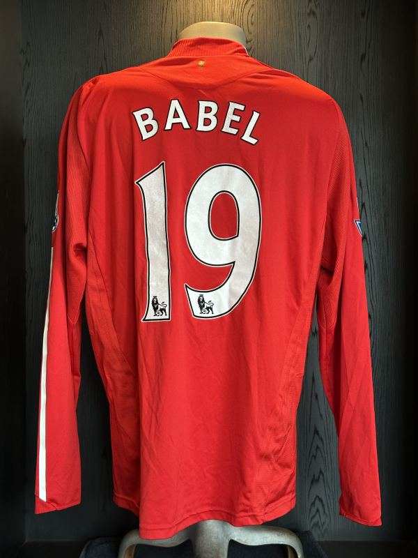 Match worn home shirt Liverpool FC Ryan Babel 