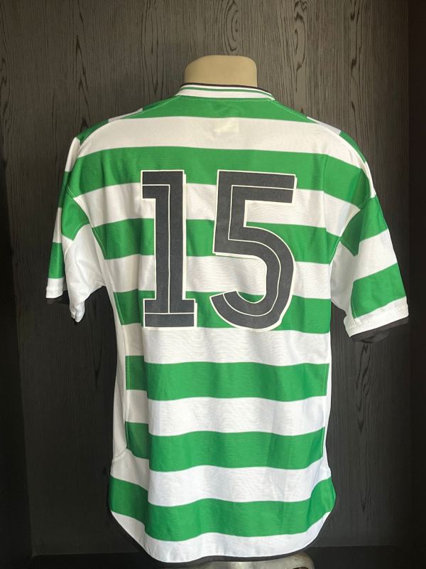 Matchworn Shirt Celtic Bobby Petta special Lisbon Lions Match vs Feyenoord