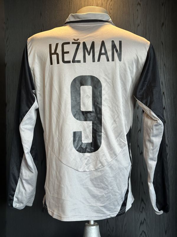 Match worn away shirt PSV Mateja Kezman