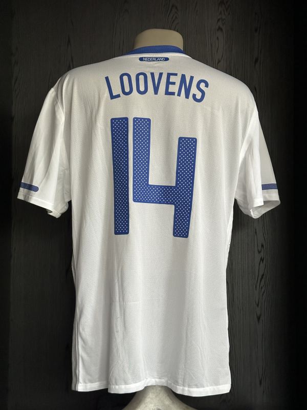 Match worn away shirt Netherlands Glenn Loovens
