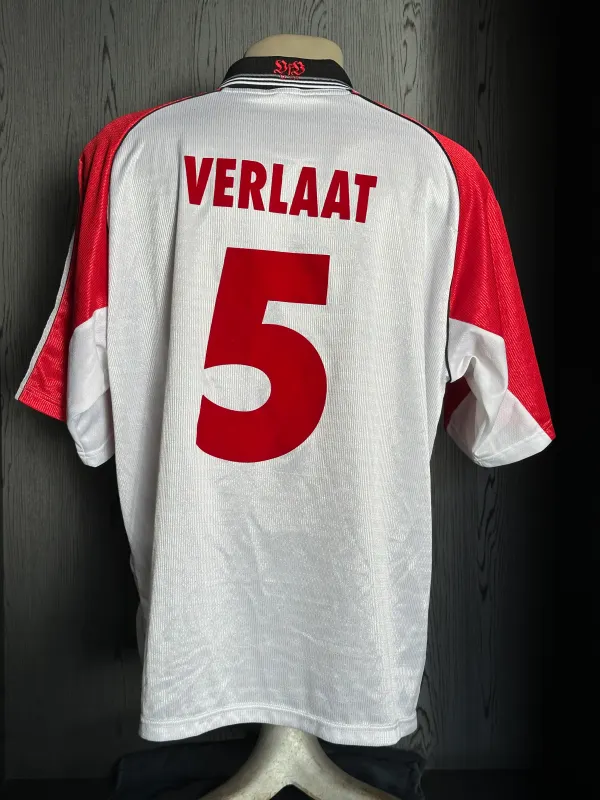 Matchworn shirt VFB Stuttgart Frank Verlaat vs Feyenoord