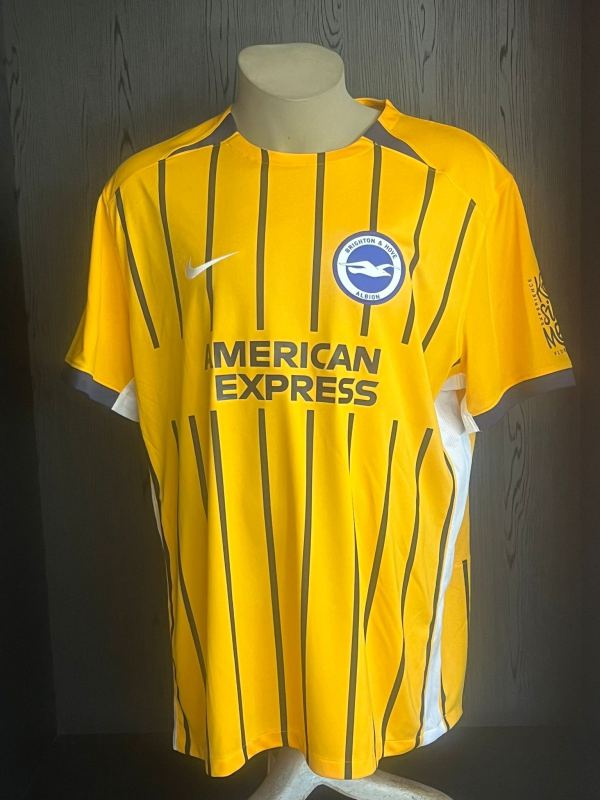 Signed home shirt Brighton and Hove Albion Mats Wiefer 