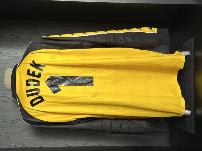 Matchworn shirt Feyenoord Jerzy Dudek UEFA Cup