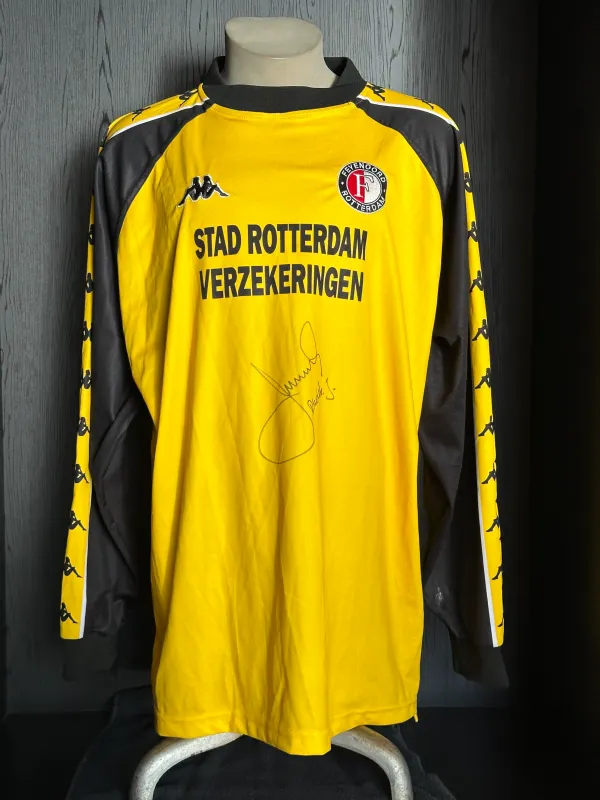 Matchworn shirt Feyenoord Jerzy Dudek UEFA Cup