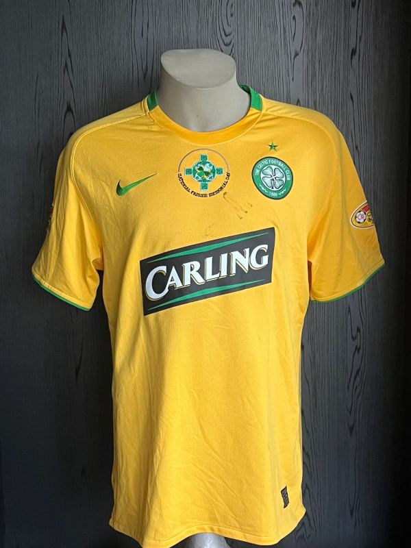 Matchworn Celtic FC - Glenn Loovens - An Gorta Mór vs Hibernian FC