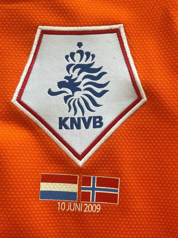 Match worn home shirt Netherlands Joris Mathijsen 