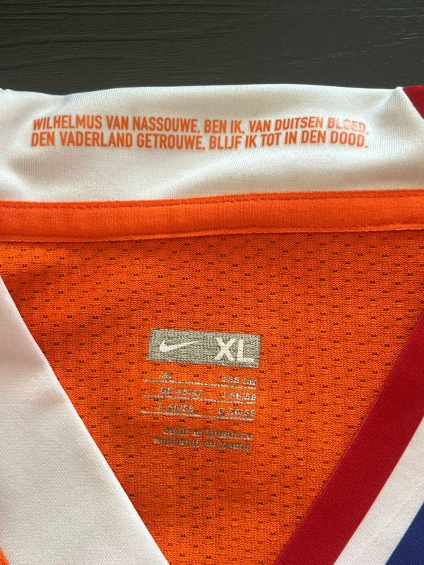 Match worn home shirt Netherlands Joris Mathijsen 