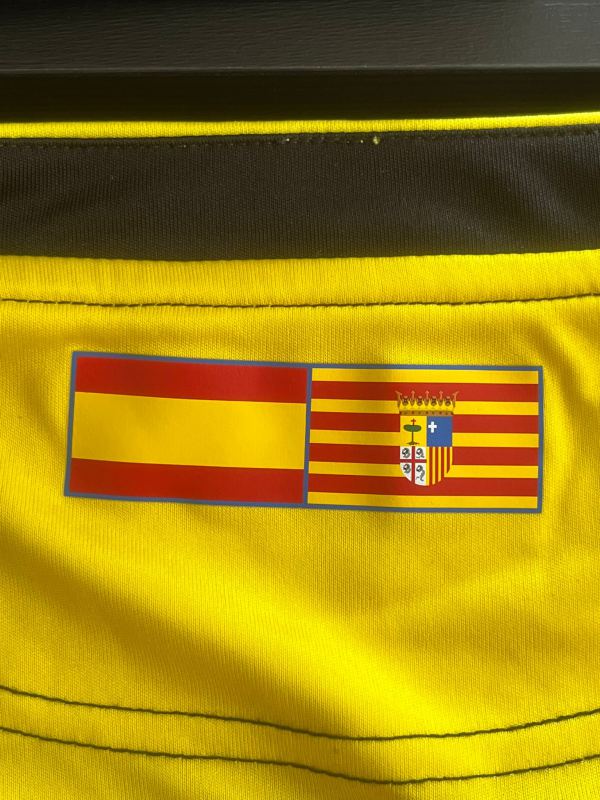 Matchworn Shirt Real Zaragoza Glenn Loovens