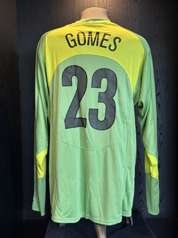 Match worn goalkeeper shirt Brazil Heurelho Gomes