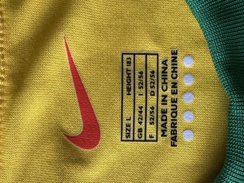 Player issued home shirt Brazil Ronaldo