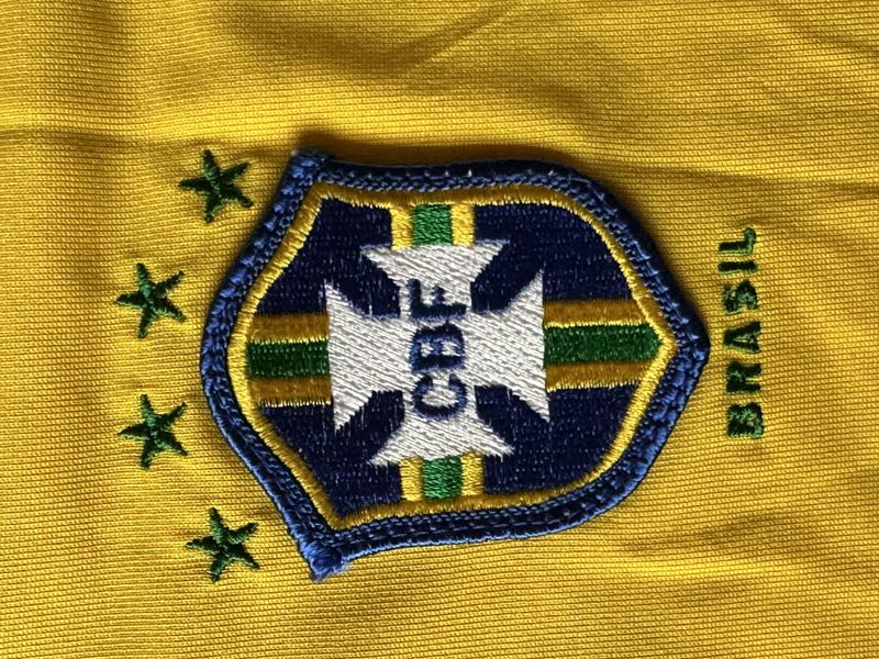 Player issued home shirt Brazil Ronaldo