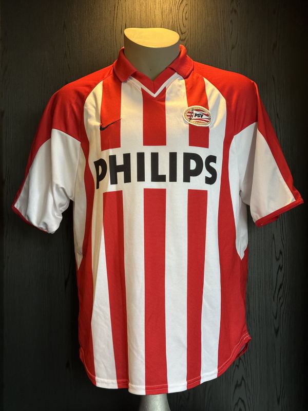 Match worn home shirt PSV Johan Vogel 