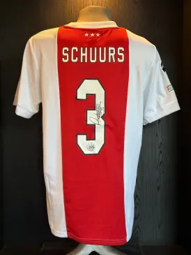 Gesigneerd shirt Ajax Perr Schuurs