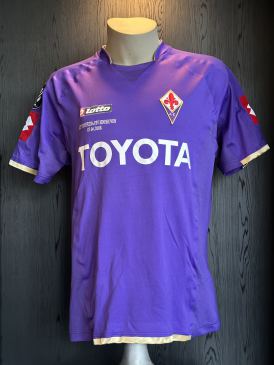 Match worn home shirt Fiorentina Riccardo Montolivo