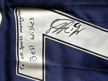 Match Worn Shirt Fulham FC Matthew Briggs