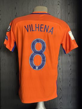Match worn/prepared shirt Netherlands Tony Vilhena vs Sweden