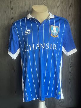  Match Worn Shirt Sheffield Wednesday Glenn Loovens