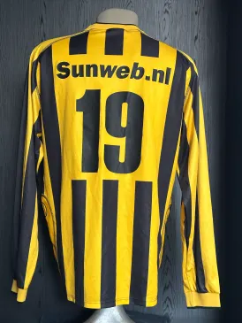 Matchworn Vitesse home shirt Peter van Vossen