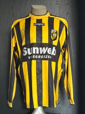 Matchworn Vitesse home shirt Peter van Vossen