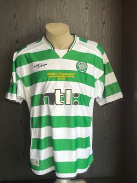 Matchworn Shirt Celtic Bobby Petta special Lisbon Lions Match vs Feyenoord