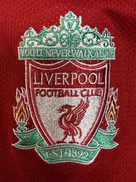 Match worn home shirt Liverpool FC Ryan Babel 