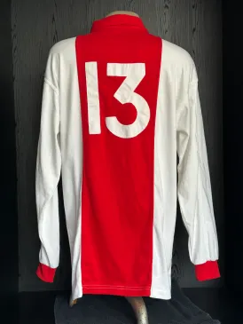 Matchworn Ajax shirt #13 – Centenary Match 2000 – Collection Jan Wouters