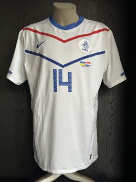 Match worn away shirt Netherlands Glenn Loovens