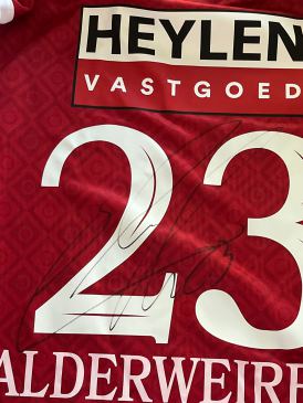 Signed home shirt Royal Antwerp FC Toby Alderweireld 