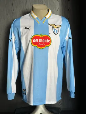 Match Issued S.S. Lazio home shirt Marcelo Salas