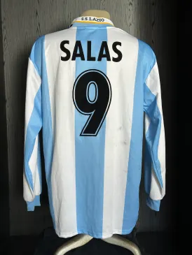 Match Issued S.S. Lazio home shirt Marcelo Salas