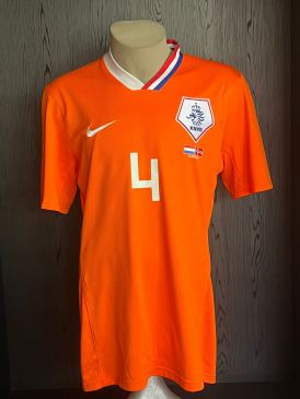 Match worn home shirt Netherlands Joris Mathijsen 