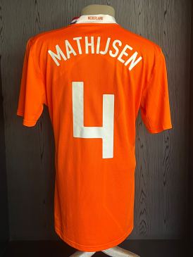 Match worn home shirt Netherlands Joris Mathijsen 