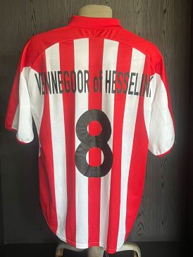 Match worn home shirt PSV Jan Vennegoor of Hesselink 