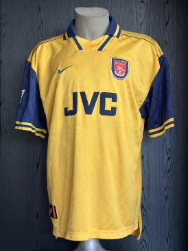 Beautiful Arsenal away shirt Dennis Bergkamp
