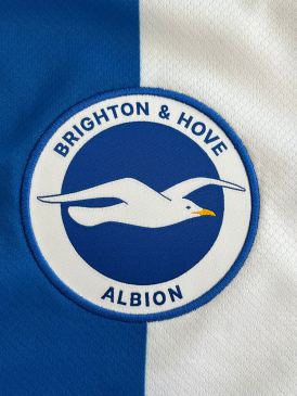 Signed home shirt Brighton and Hove Albion Jean Paul van Hecke 