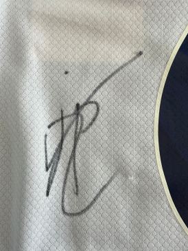 Signed home shirt Brighton and Hove Albion Jean Paul van Hecke 