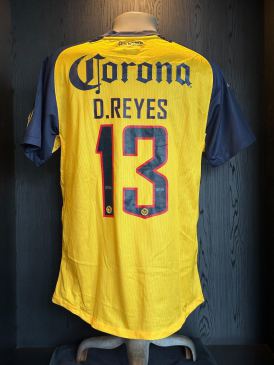Match worn shirt Club America Diego Reyes 
