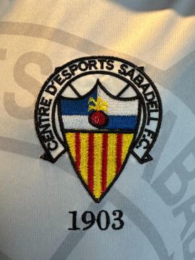 Match worn shirt Sabadell FC Ulises Dávila