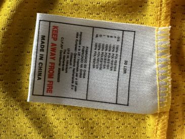 Player issued home shirt Brazil Ronaldo